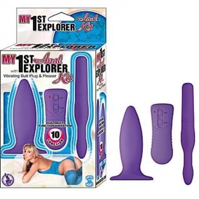 My 1st Anal Explorer Kit-purple