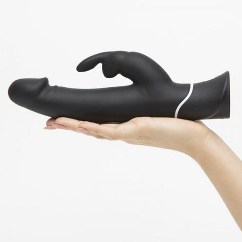 Happy Rabbit Realistic Black Vibrator