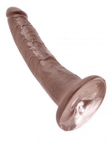 King Cock 7 Inches Cock - Brown