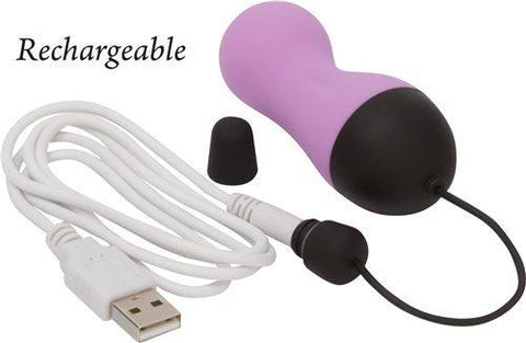 Simple & True Remote Control Vibrating Egg Purple