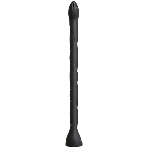 Kink The Serpent Anal Snake 20 inches Silicone Black