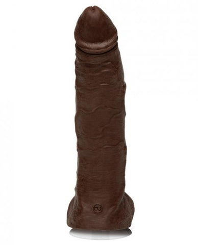 Jason Luv 10 inches Ultraskyn Cock Brown Dildo