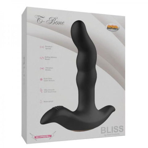 T-Bone Tushy Pleasure Black Prostate Massager