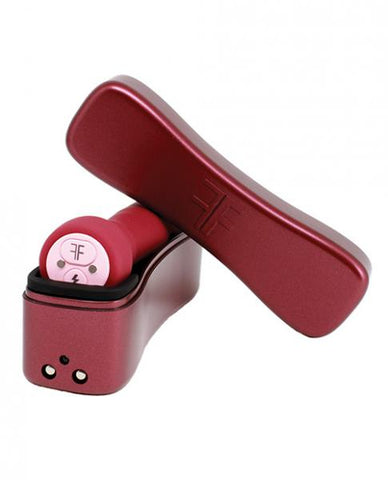 Femmefunn Booster Bullet Vibrator Maroon Brownish Red