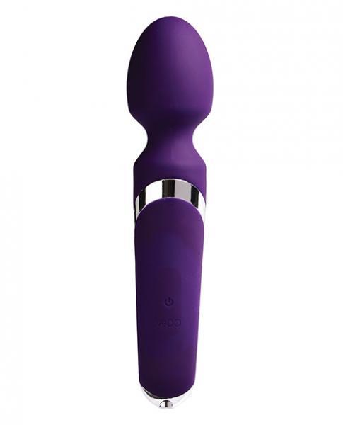 Vedo Wanda Rechargeable Wand Vibe - Deep Purple