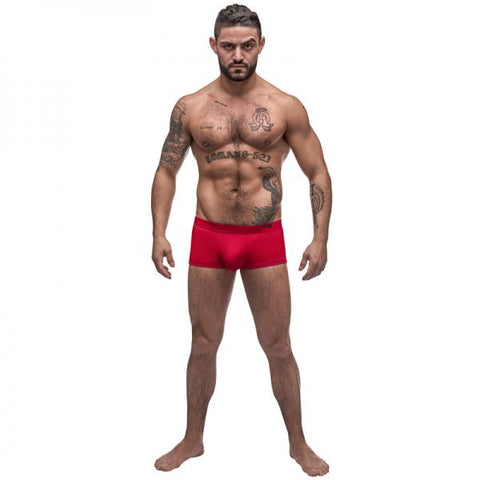 Male Power Pure Comfort Modal Wonder Short Red Xlarge