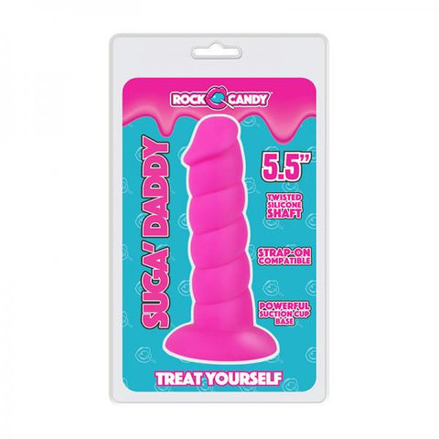 Suga-daddy 5.5in Pink -new