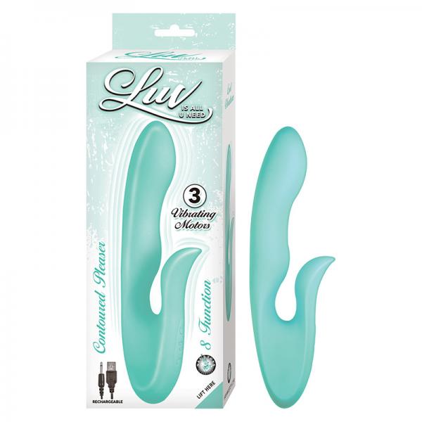 Luv Contoured Pleaser - Aqua