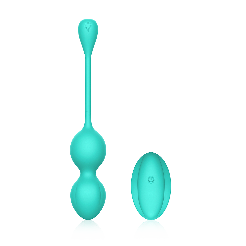 Wireless Remote Control Double Head Love Jumping Egg Vibrator For Couple